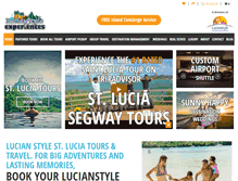 Tablet Screenshot of lucianstyle.com
